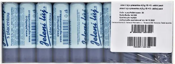 7069-jeleni luj s placentou 4.5g akcni pack 15+5 zdarma 7069-jeleni luj s placentou 4.5g akcni pack 15+5 zdarma